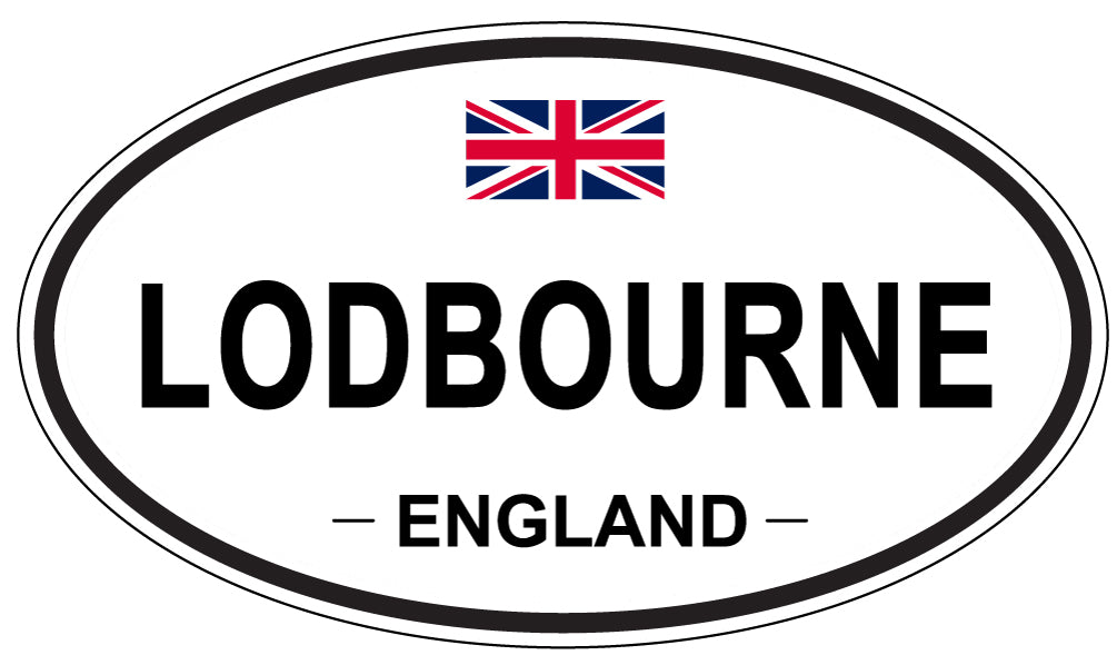 LODBOURNE, England - Oval Magnet