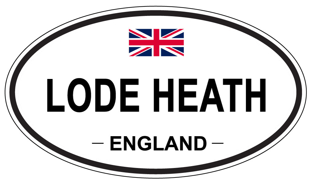 LODE HEATH, England - Oval Magnet