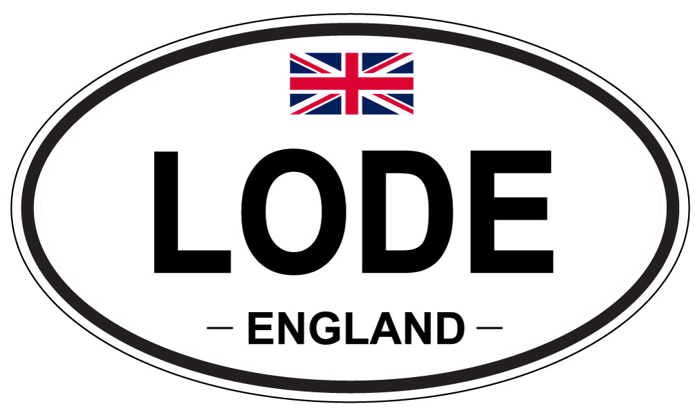 LODE, England - Oval Magnet
