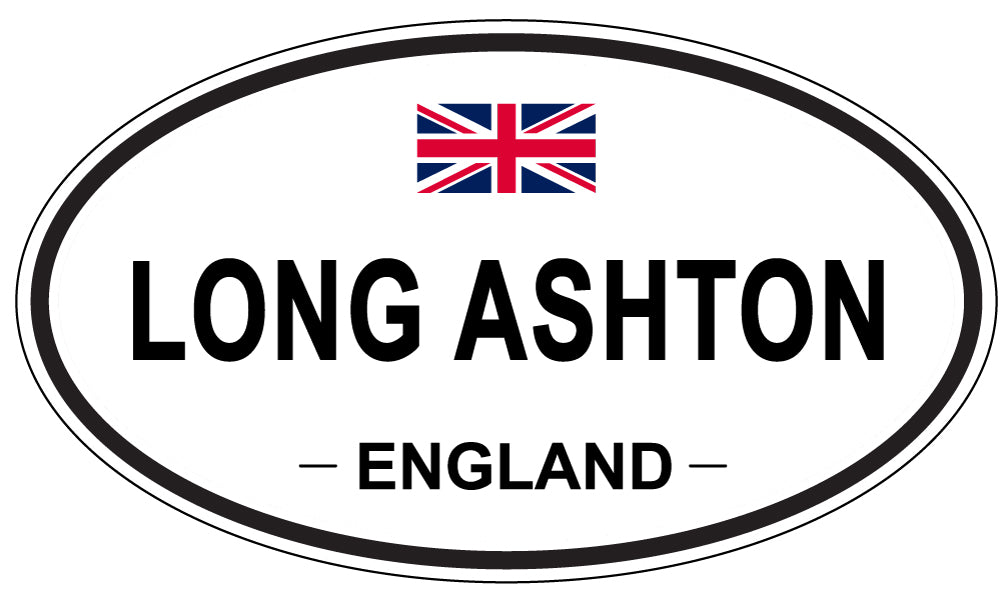 LONG ASHTON, England - Oval Magnet