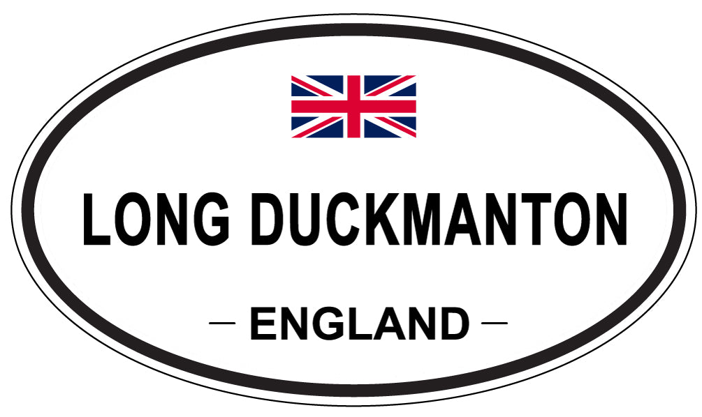 LONG DUCKMANTON, England - Oval Magnet