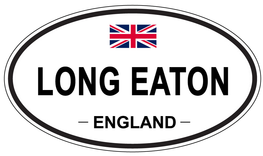 LONG EATON, England - Oval Magnet