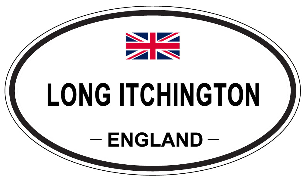 LONG ITCHINGTON, England - Oval Magnet