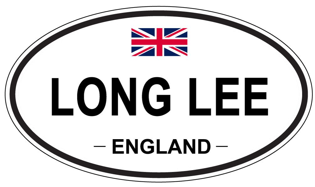 LONG LEE, England - Oval Magnet