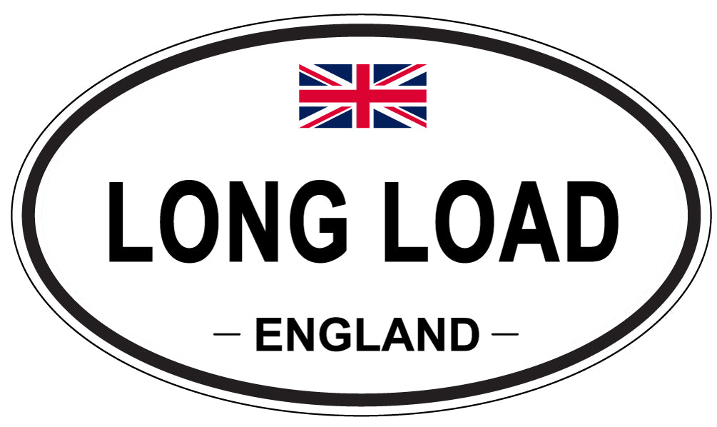 LONG LOAD, England - Oval Magnet