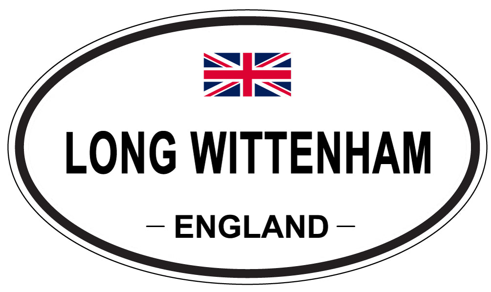 LONG WITTENHAM, England - Oval Magnet