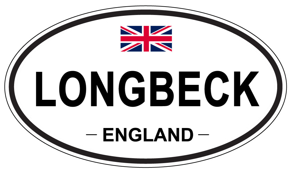 LONGBECK, England - Oval Magnet