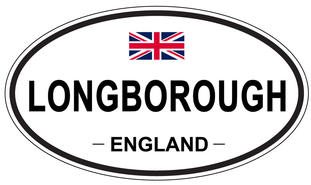 LONGBOROUGH, England - Oval Magnet