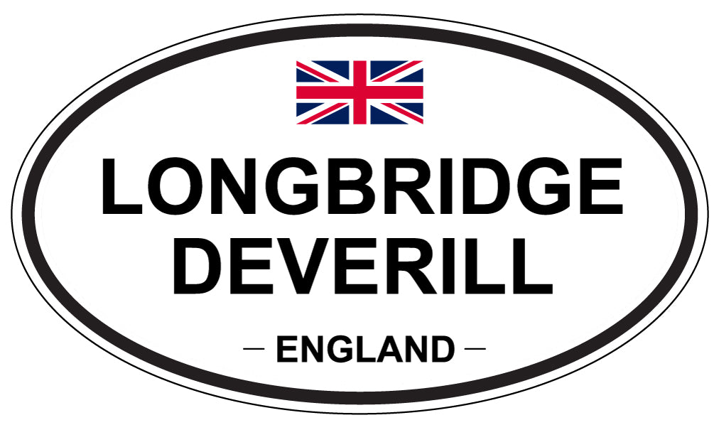LONGBRIDGE DEVERILL, England - Oval Magnet