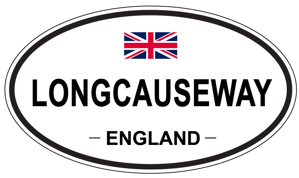 LONGCAUSEWAY, England - Oval Magnet