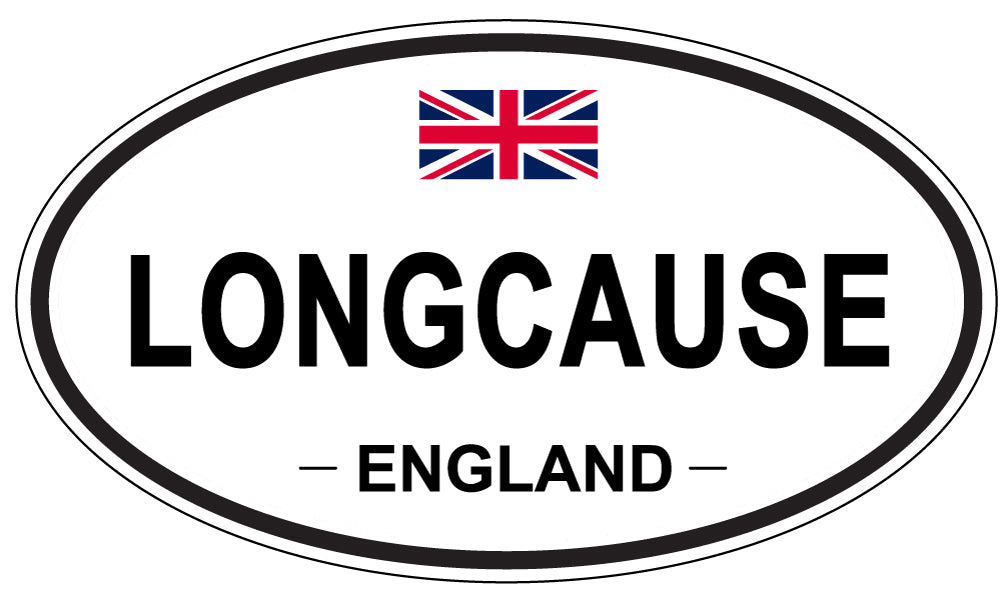 LONGCAUSE, England - Oval Magnet