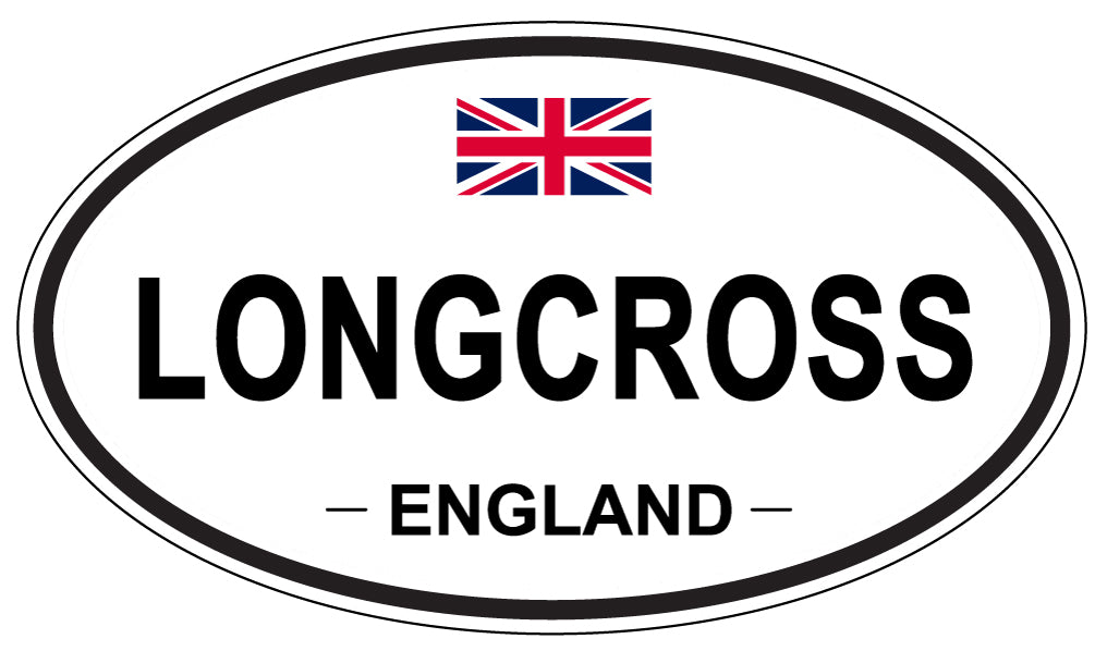 LONGCROSS, England - Oval Magnet