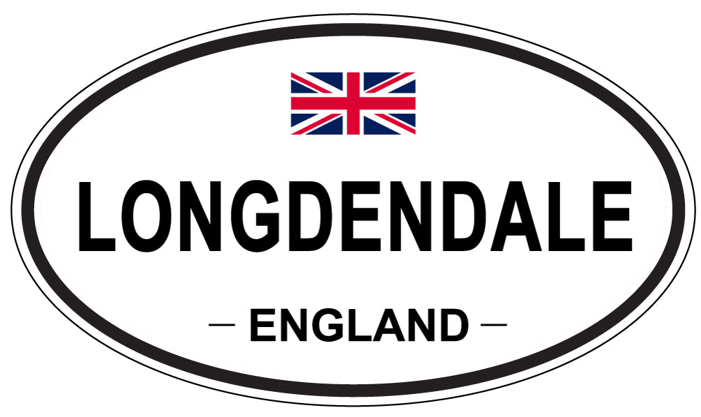 LONGDENDALE, England - Oval Magnet