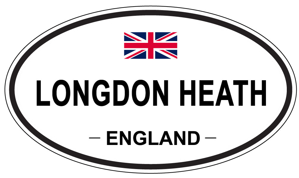 LONGDON HEATH, England - Oval Magnet