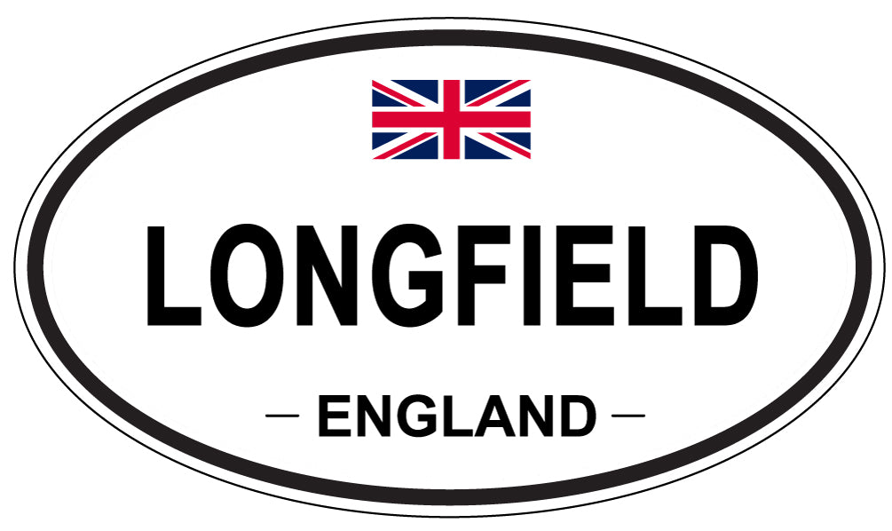LONGFIELD, England - Oval Magnet