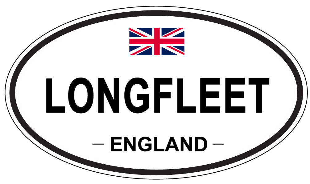 LONGFLEET, England - Oval Magnet