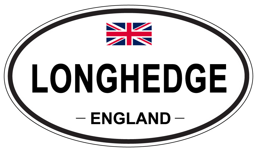 LONGHEDGE, England - Oval Magnet
