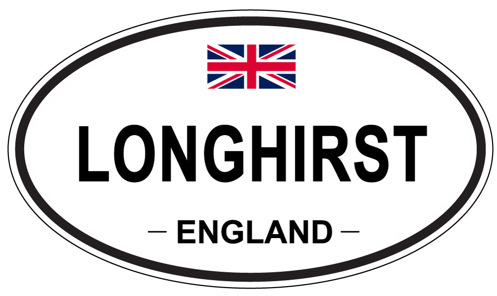 LONGHIRST, England - Oval Magnet