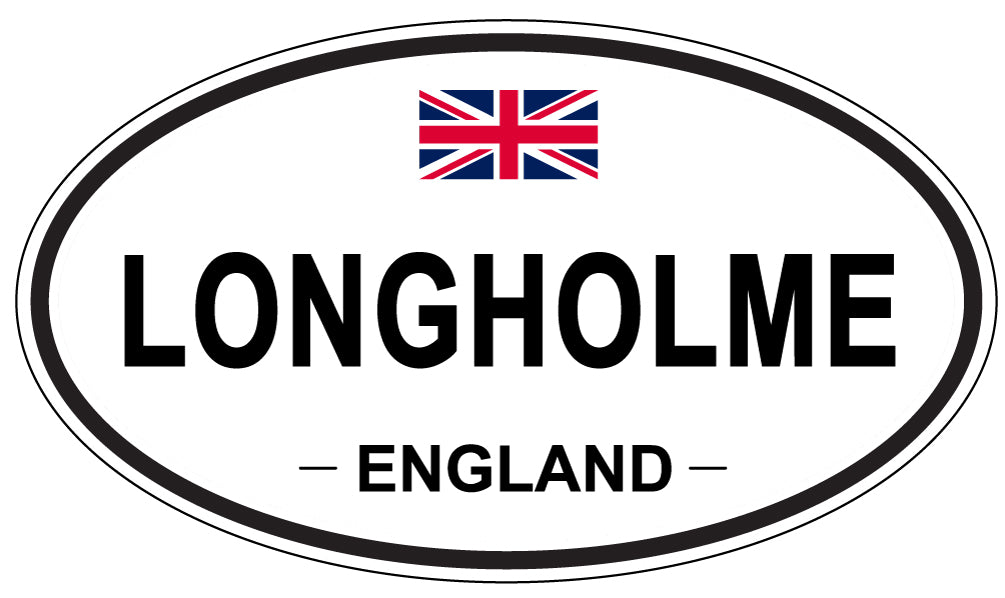 LONGHOLME, England - Oval Magnet