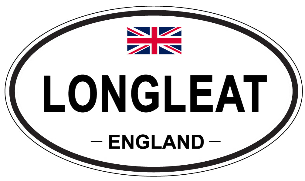 LONGLEAT, ENGLAND - Oval Sticker