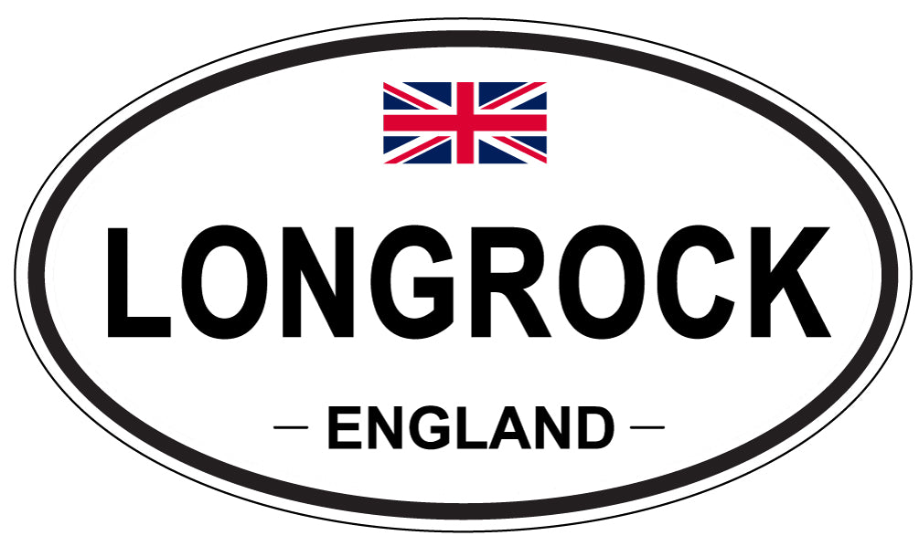 LONGROCK, England - Oval Magnet