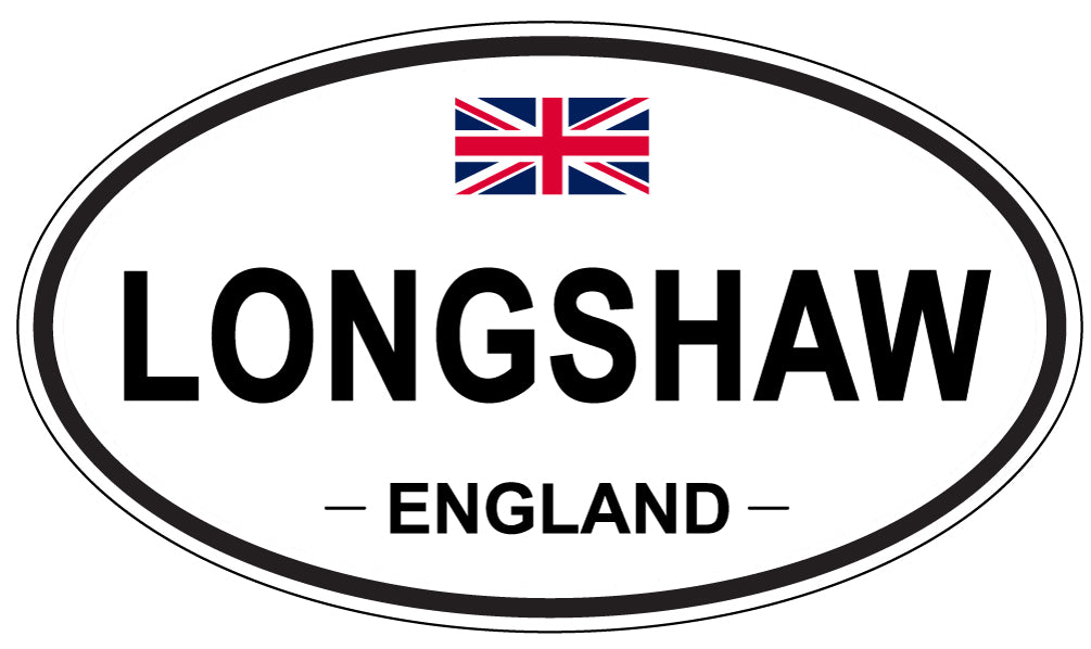 LONGSHAW, England - Oval Magnet