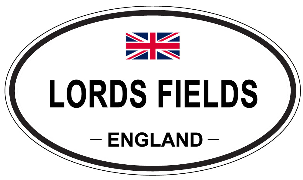 LORDS FIELDS, England - Oval Magnet