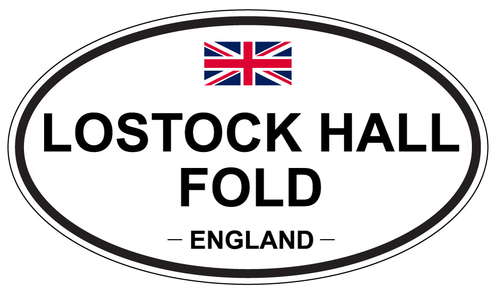 LOSTOCK HALL FOLD, England - Oval Magnet