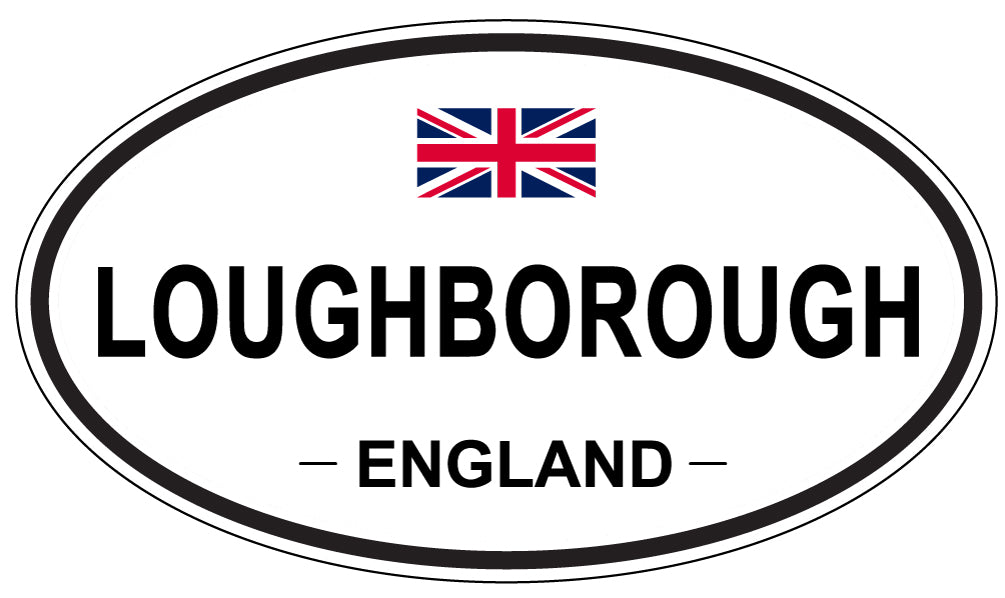 LOUGHBOROUGH, England - Oval Magnet