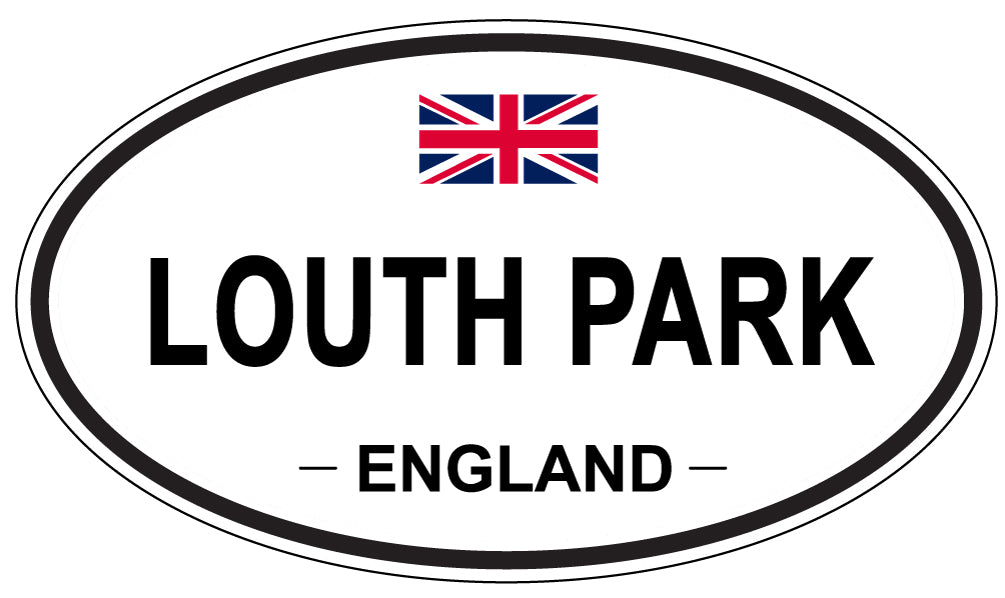 LOUTH PARK, England - Oval Magnet