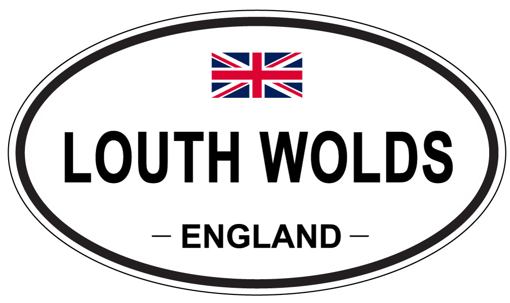 LOUTH WOLDS, England - Oval Magnet