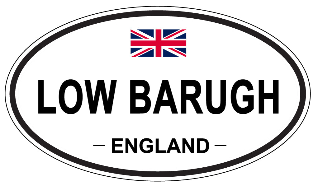 LOW BARUGH, England - Oval Magnet