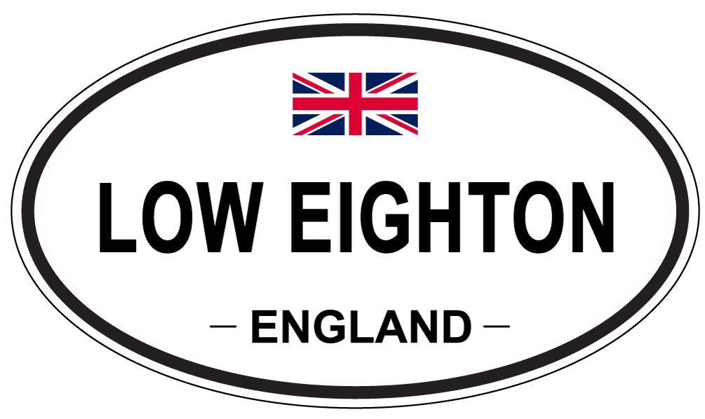 LOW EIGHTON, England - Oval Magnet