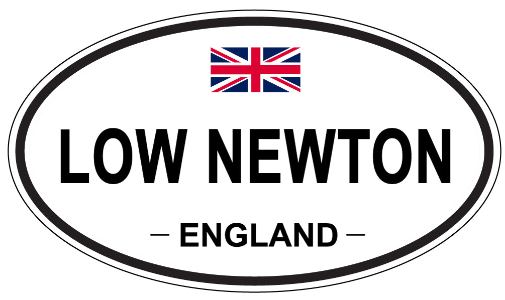 LOW NEWTON, England - Oval Magnet