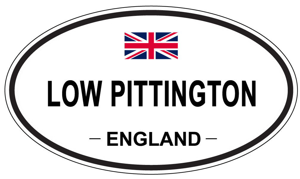 LOW PITTINGTON, England - Oval Magnet