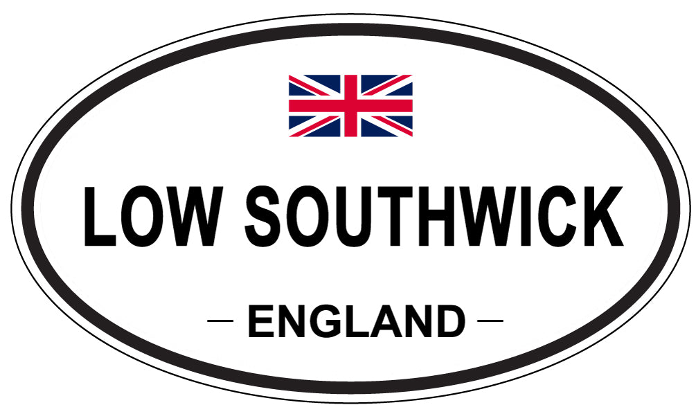 LOW SOUTHWICK, England - Oval Magnet