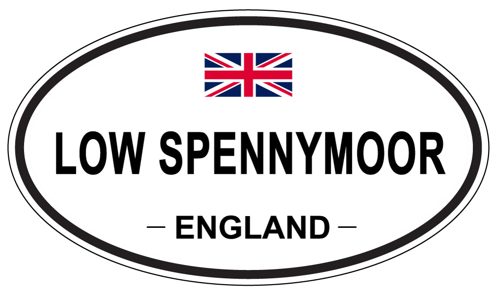 LOW SPENNYMOOR, England - Oval Magnet
