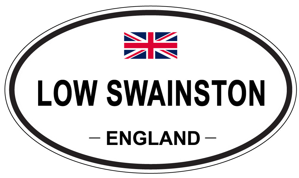 LOW SWAINSTON, England - Oval Magnet