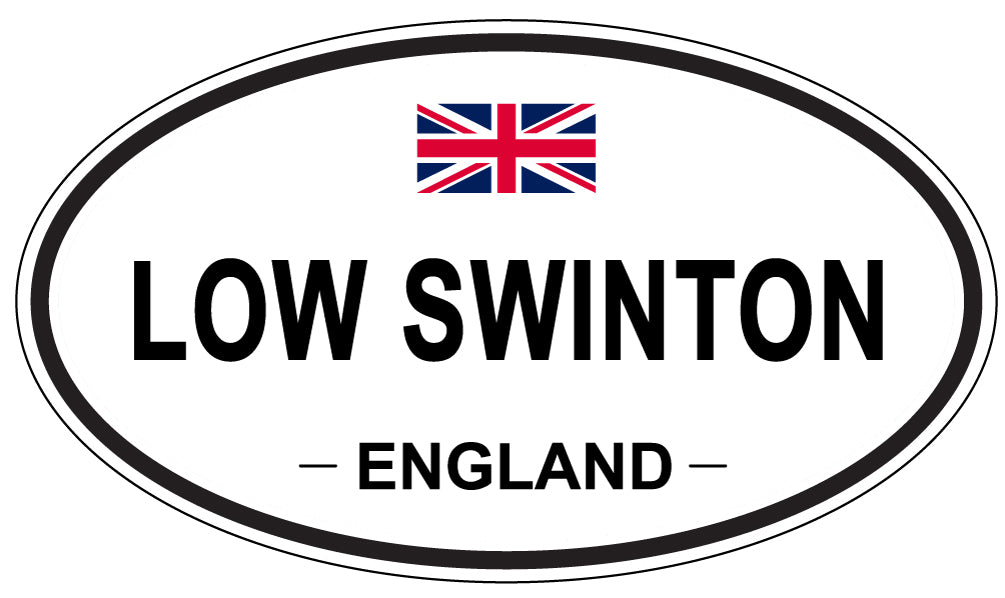 LOW SWINTON, England - Oval Magnet