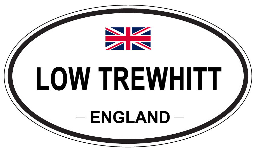 LOW TREWHITT, England - Oval Magnet