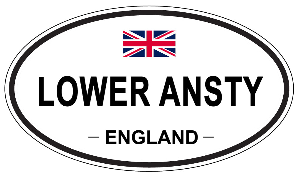 LOWER ANSTY, England - Oval Magnet