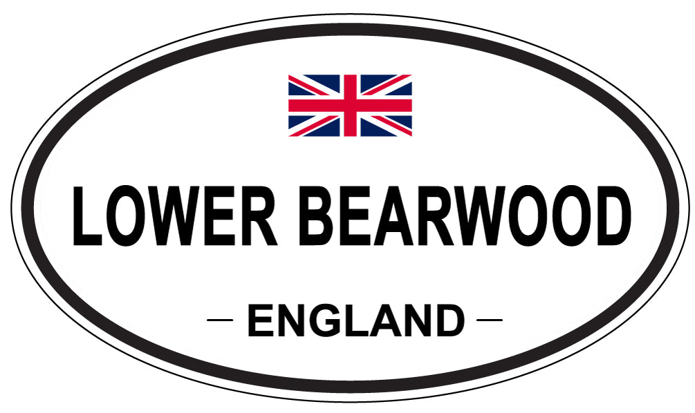 LOWER BEARWOOD, England - Oval Magnet