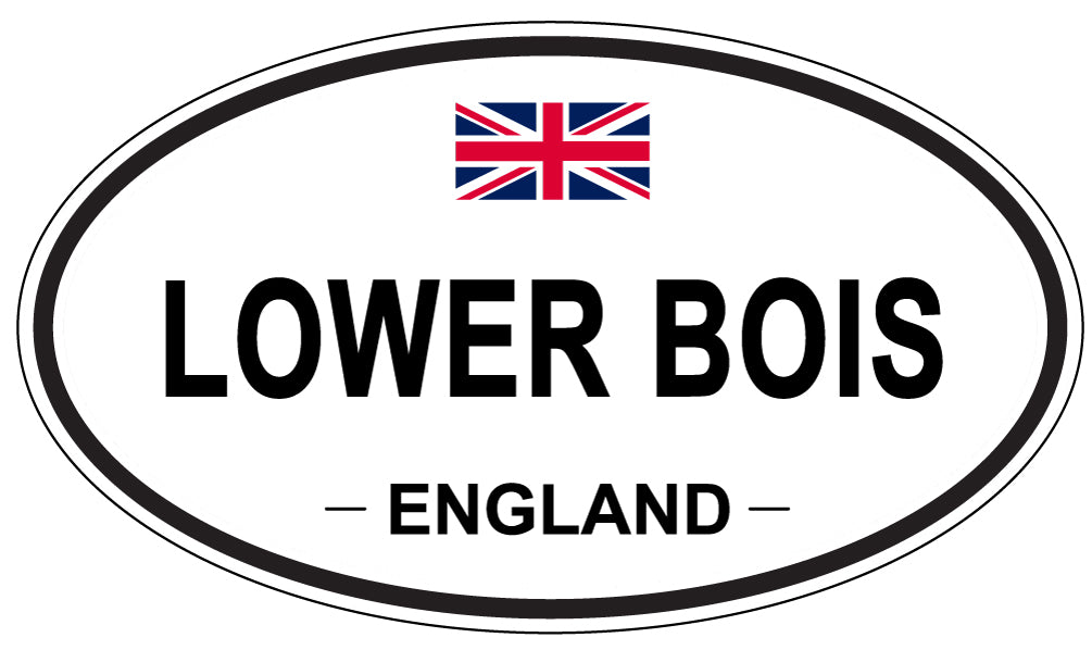 LOWER BOIS, England - Oval Magnet