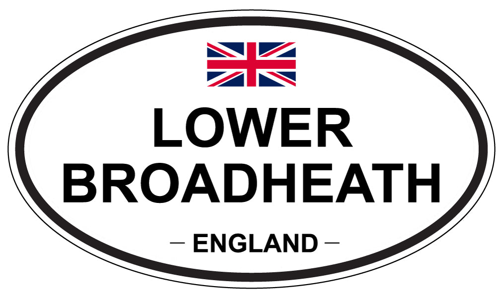 LOWER BROADHEATH, England - Oval Magnet