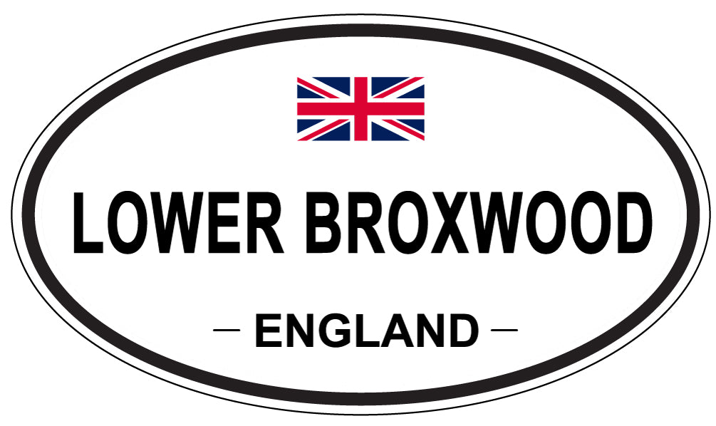 LOWER BROXWOOD, England - Oval Magnet