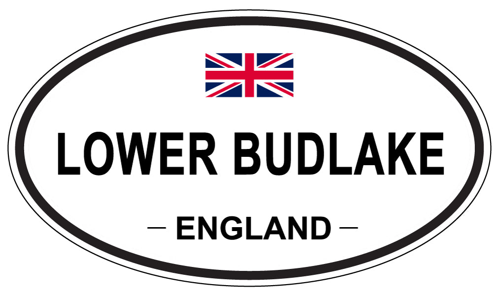 LOWER BUDLAKE, England - Oval Magnet