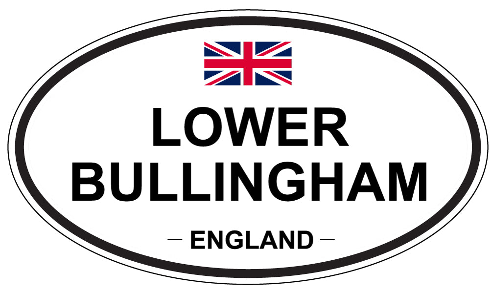 LOWER BULLINGHAM, England - Oval Magnet
