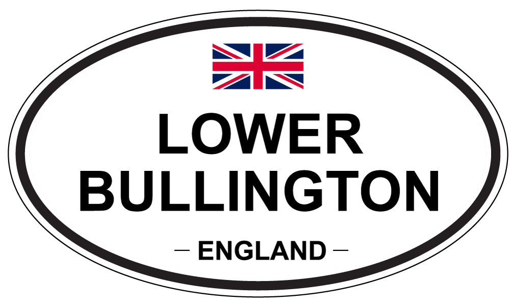 LOWER BULLINGTON, England - Oval Magnet
