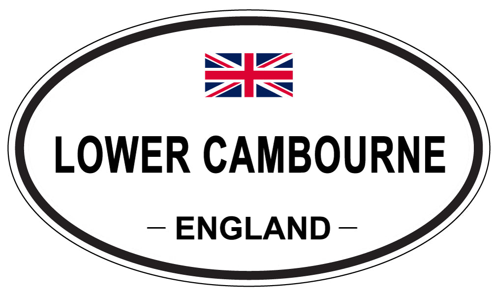 LOWER CAMBOURNE, England - Oval Magnet