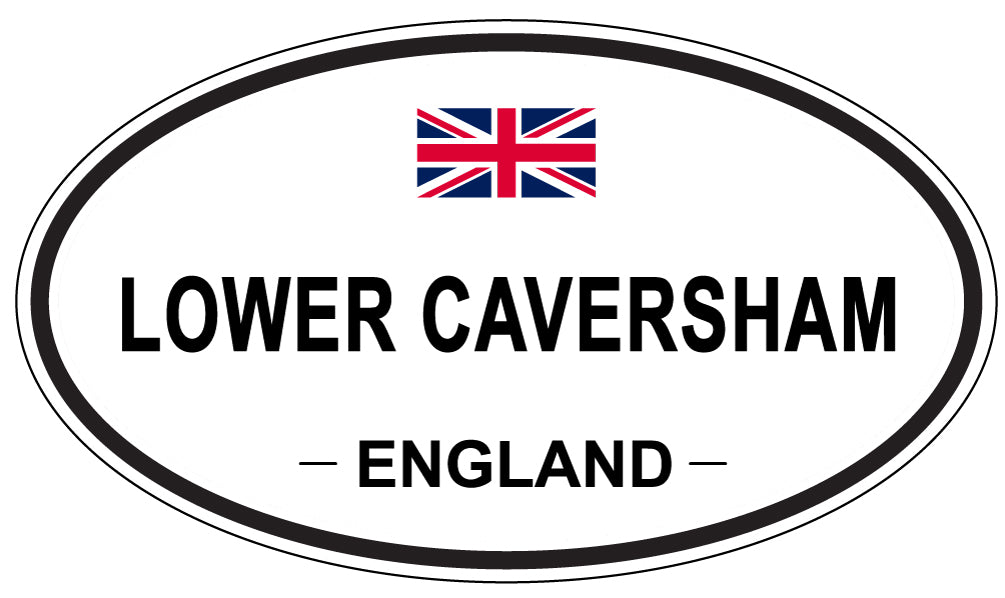 LOWER CAVERSHAM, England - Oval Magnet